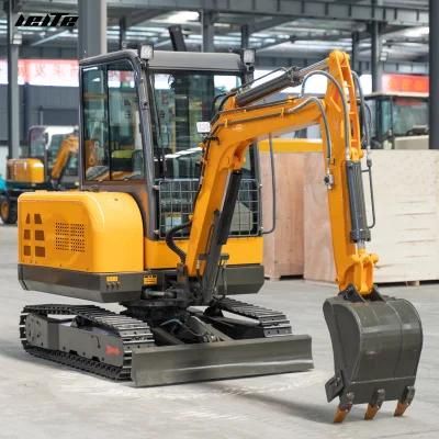 1 Ton 2 Ton Digger Cheap Price Mini Excavator Chinese Crawler Small Digger for Sale