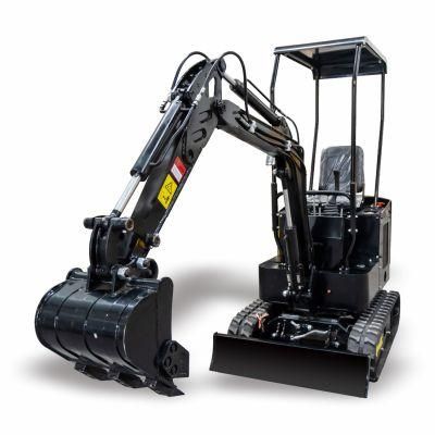 1.2 Ton Mini Excavator Small Excavator with Boom Swing Euro 5