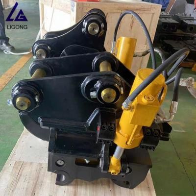 45 Degree Mechanical Connection Hydraulic Tilting Quick Coupler