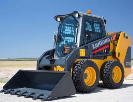 High Quality Mini Road Machine Skid Steer Loader 375A