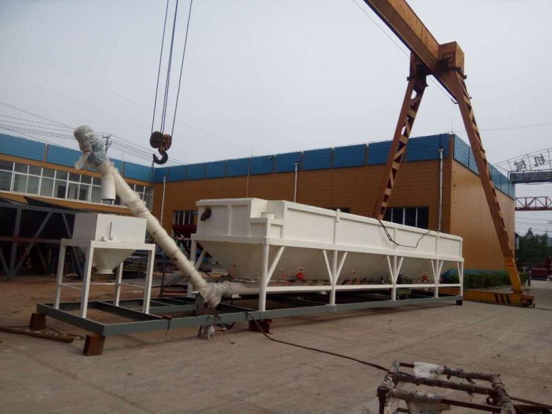 20t 25t 40t 60t MID Sizes Low Level Horizontal Cement Silos on Customized