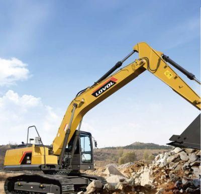 Foton Lovol Hydraulic Crawler Excavator with 0.92m3 Bucket Fr210d