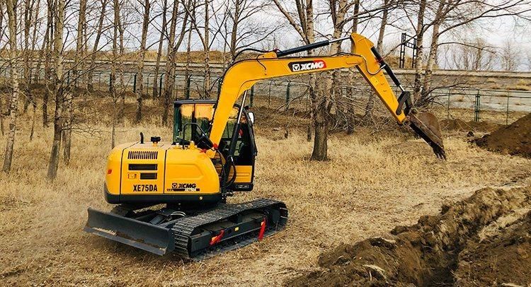 XCMG Official 7.5 Ton Multifunction Mini Excavator