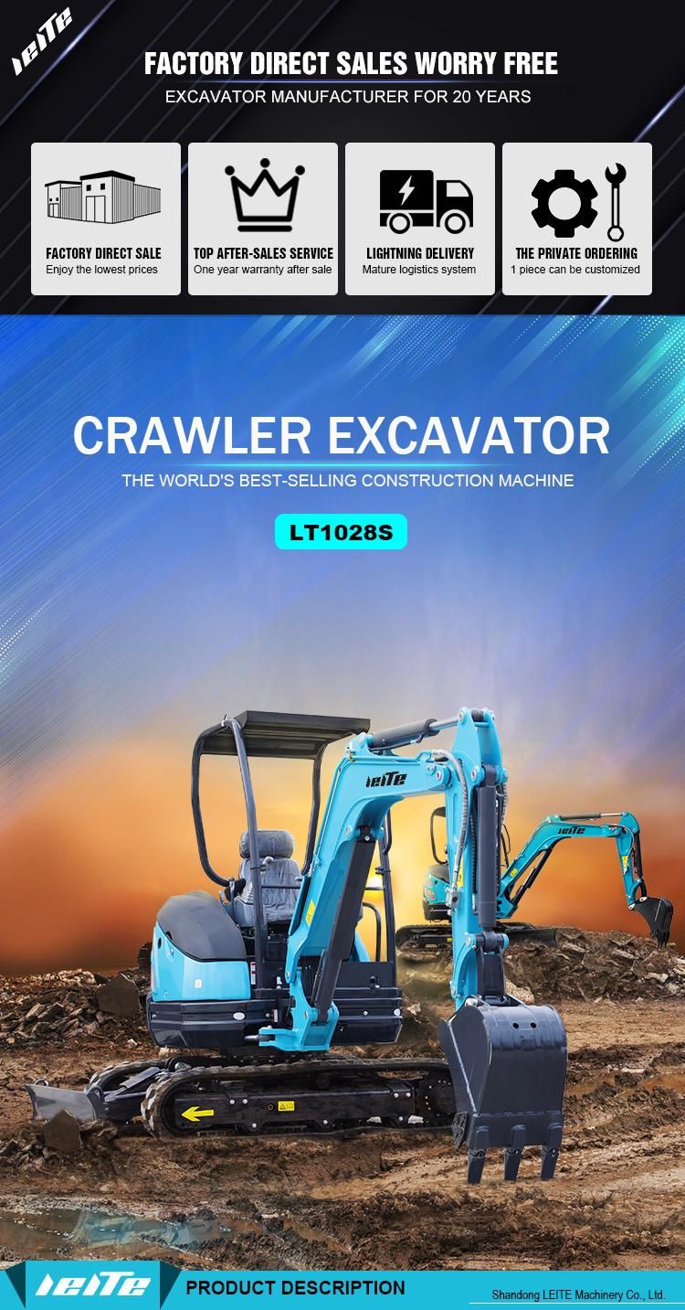 Mini Excavator Prices 2 Ton 3 Ton Crawler Excavator for Sale Excavators CE EPA Compact Mini Digger Euro 5