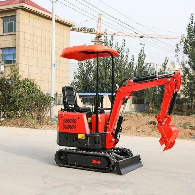 CE Approved SD12s 1 Ton Mini Excavator 1 Ton Excavator Mini Digger Excavator 1 Ton for Sale