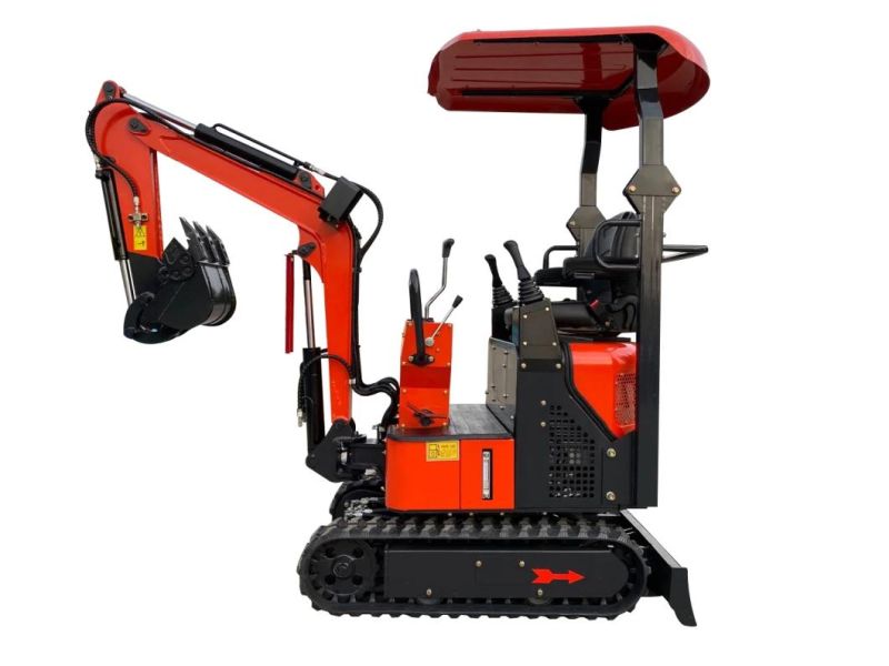 1100 Kg Competitive Price Backhoe Rdt-11b 1.1 Ton Mini Digger Excavator 0.6ton 0.8ton 1ton 1.8 Ton