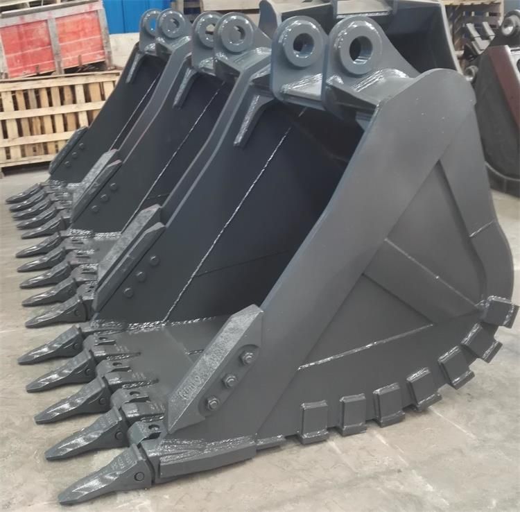 Parts Rock Bucket Backhoe Attachments Rock Bucket with 1.5m3 Capacity