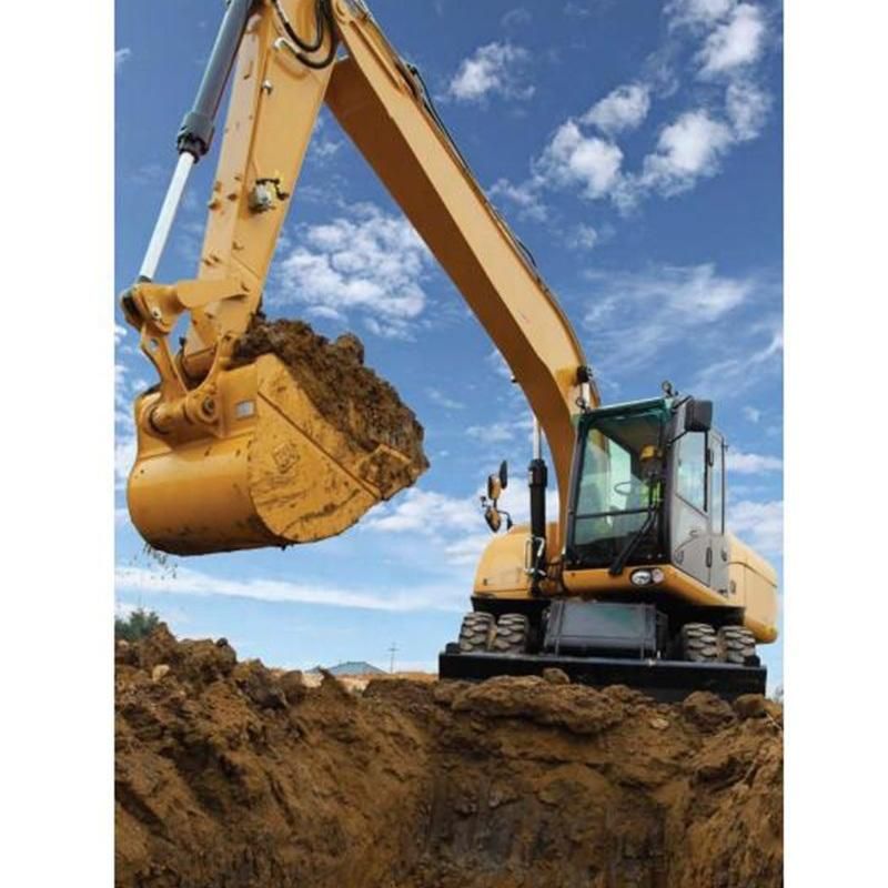 Cat M320 20 Ton Used Second Hand Wheeled Wheel Hydraulic Wheel Excavator Medium Size Construction Machinery Earth Moving Original Excavators Excavadora Usada