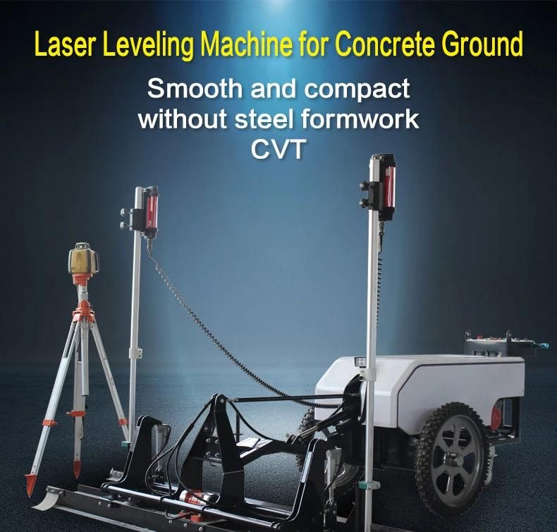 Laser Precision Leveling Machine Floor Concrete Vibration Paver