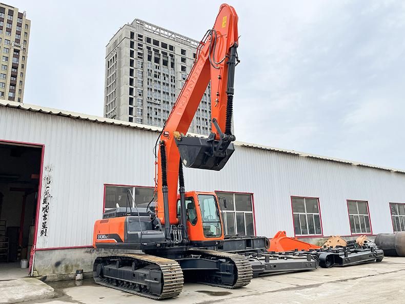 Dooxin High Speed Travel Hydraulic 5 6 7 8 12 15 20 Ton Bucket Wheel Excavator for Sales