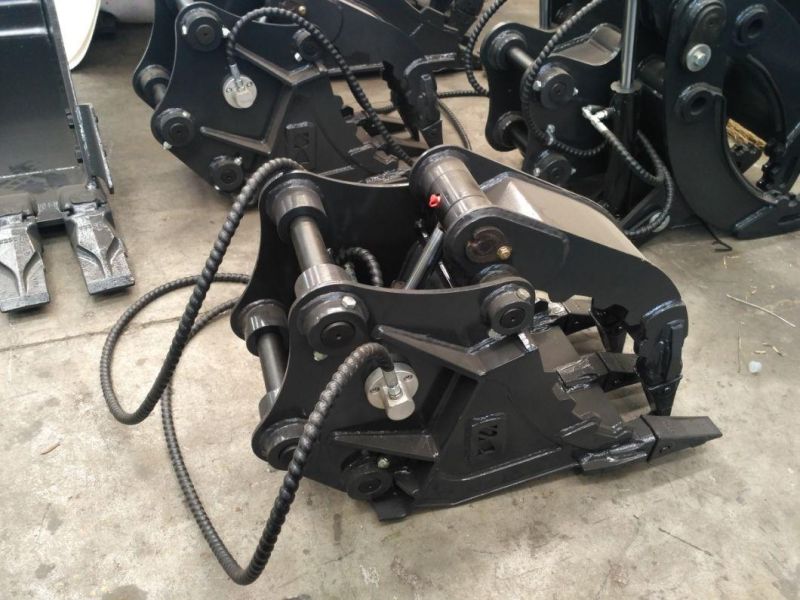 5t Excavator Hydraulic Grapple Bucket Clamp