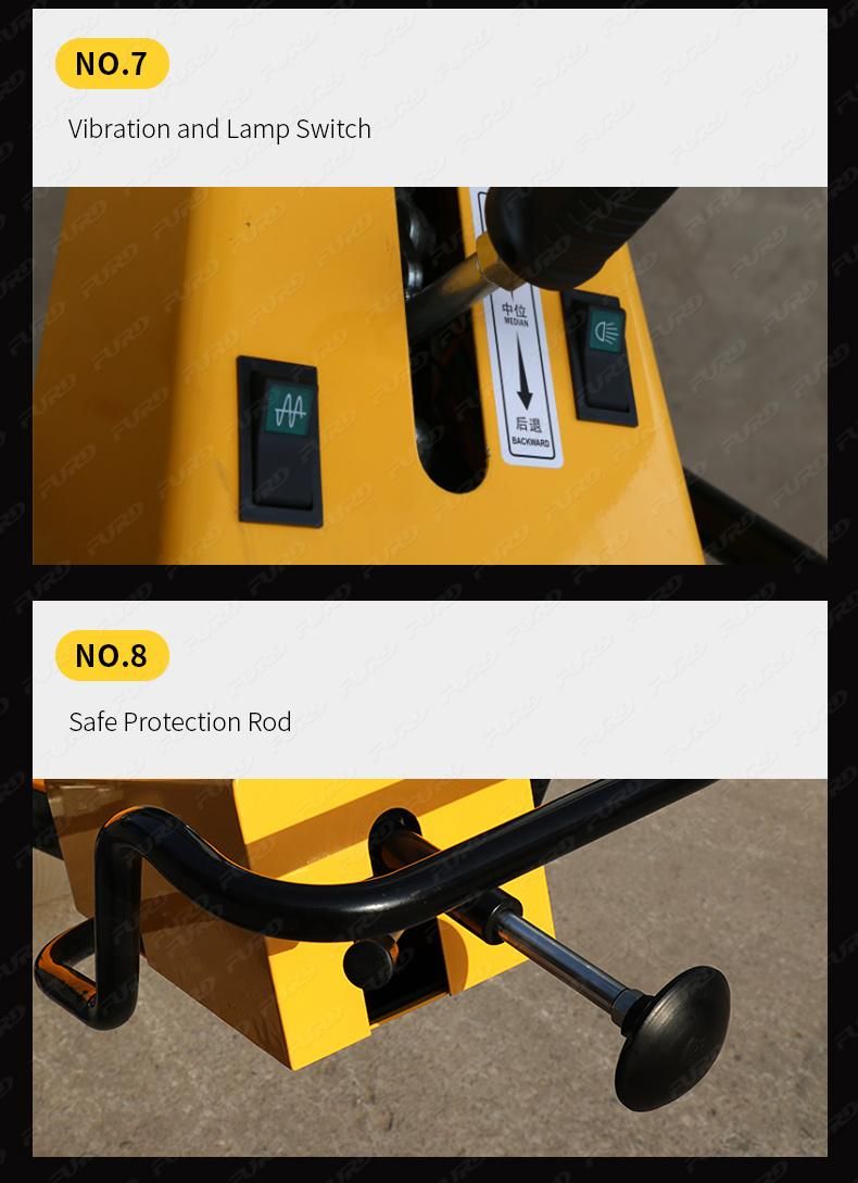 Hand Operate Double Drums Road Roller
