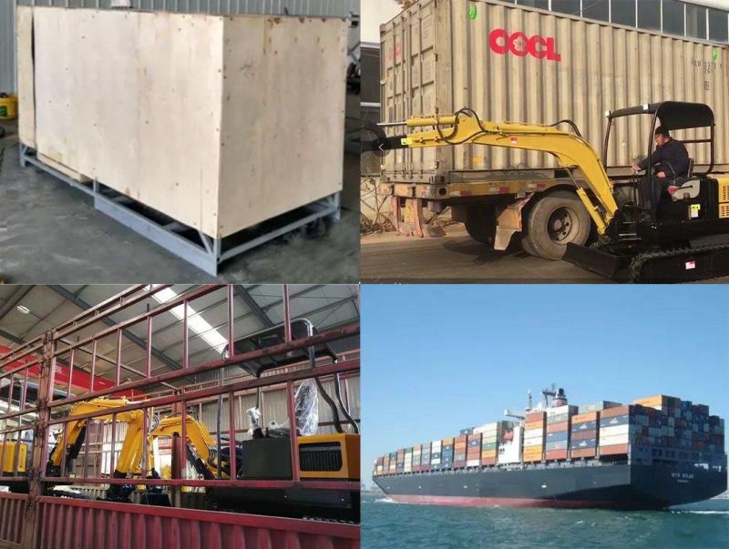Low Shipping Freight for Small Chinese Mini Excavator for Sale Prices Towable Mini Excavator 1800kg with Ce