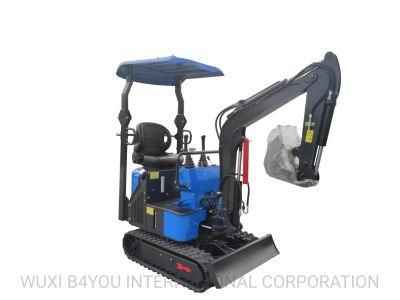 Popular Swing Boom Rdt-13b 1.1 Ton Mini Digger Excavator 0.6ton 0.8ton 1ton 1.8 Ton