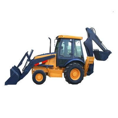 Mini 4X4 Backhoe Excavator Loader Four-Wheel Drive Hydraulic Backhoe Loader for Sale