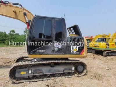 Secondhand High-Performance Hydraulic Cat 312 Small Excavator in Good Condition for Sale