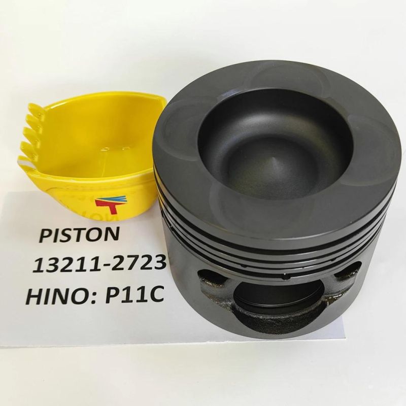 High-Performance Diesel Engine Parts Piston 13211-2723 for Excavator Kx155 Kx161 Kx185 Engine P11c