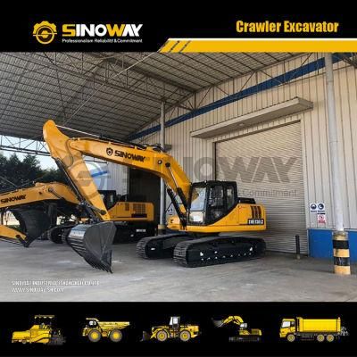 New 23 Ton Excavator Digger with Cummins Engine