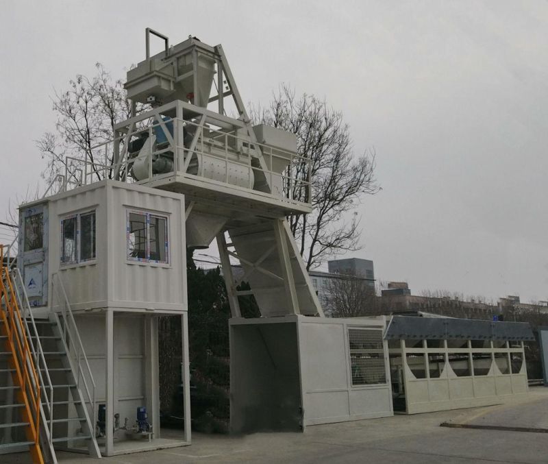 Hzs60 Cement Mixing Plant Batching Plant From Manufacturer