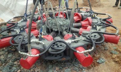 Hydraulic Pile Breaker for Round Concrete Piles