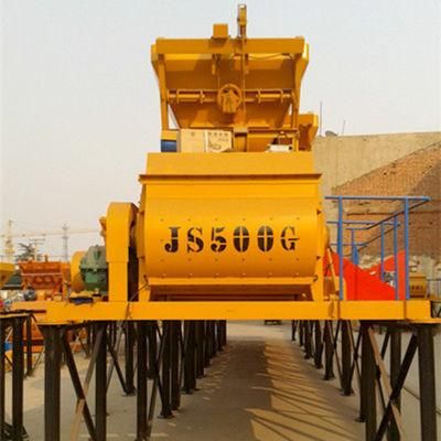 Js500 High Quality Automatic Concrete Self Loading Cement Mixer