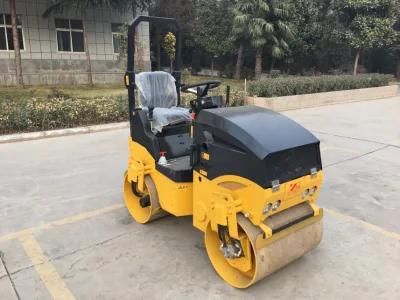 Manual Walk Behind Hand Push 1ton-3 Ton Single Drum Mini Road Roller