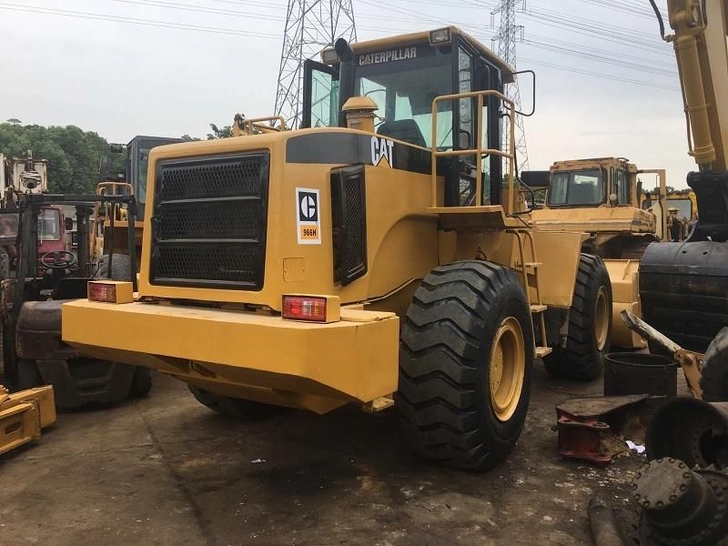 Used Wheel Loader Original Caterpillar Cat966h for Loading Log