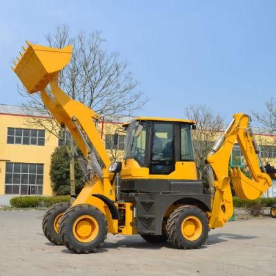 Factory Price 4 in 1 Bucket Backhoe Loader for Sale