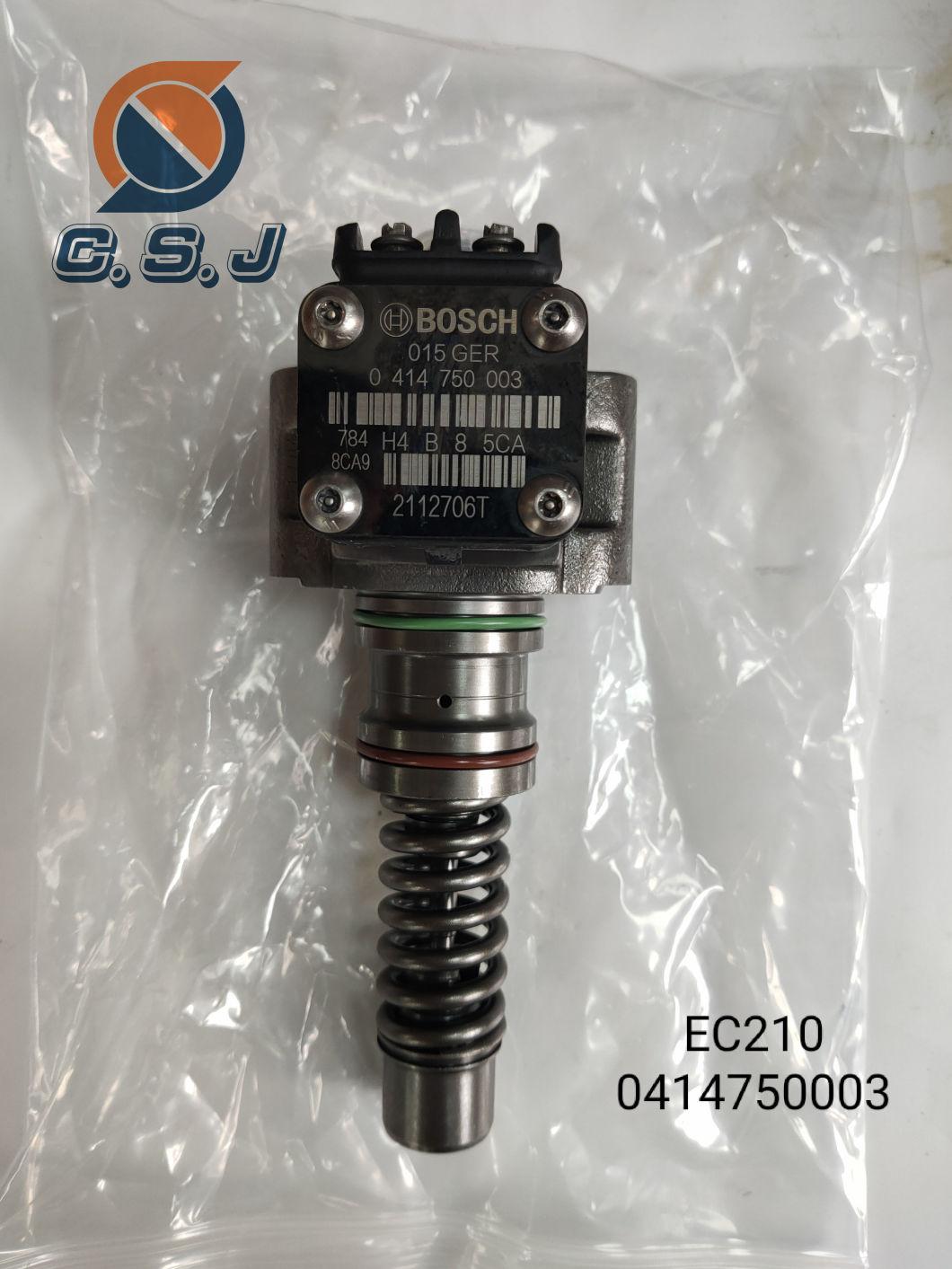 0414750003 High Pressure Pump, Single Pump D6e, Ec210b