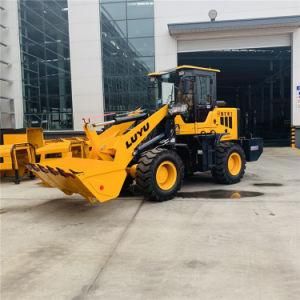 Luyu 2 Ton Wheel Loader with Cat Yellow Cover Hot Sale