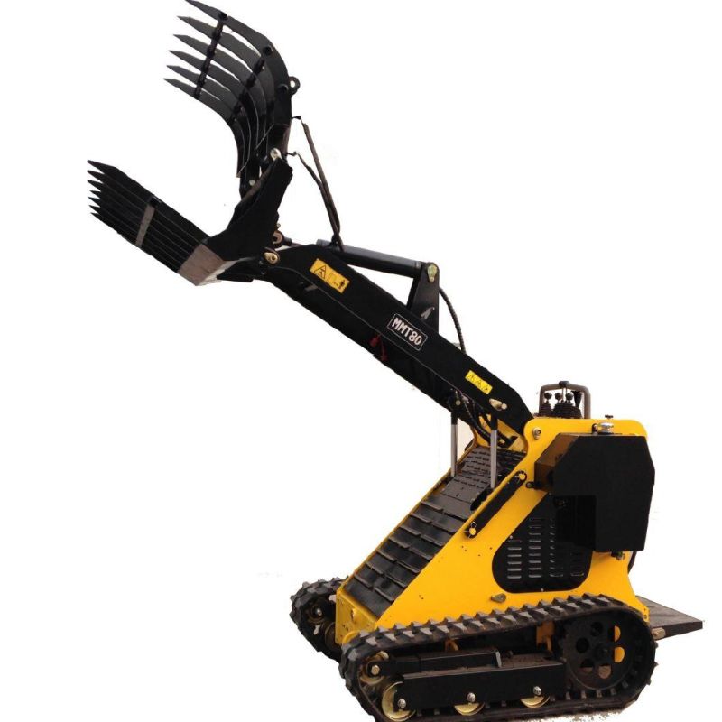 Custom-Designed 18kw (25HP) Rated Power Crawler Loader Mini Skid Steer Loader