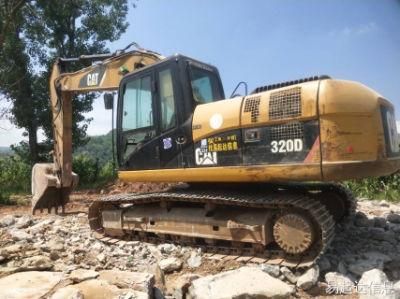Used Mini Medium Backhoe Excavator Caterpillar 320 D Construction Machine Second-Hand