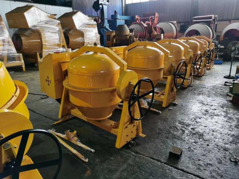 Good Quality Mini Concrete Mixer Manual Operation Mixer Movable Concrete Mixer