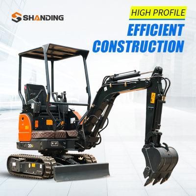 Free Shipping! ! ! 1000kg Hydraulic Mini Excavator with Competitive Prices