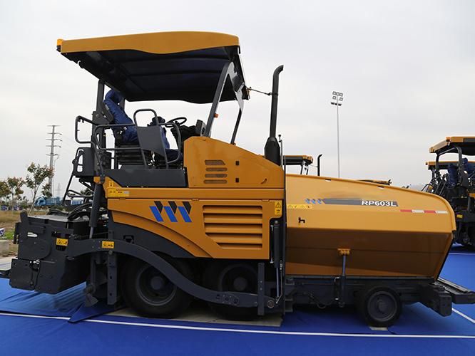 Road Machinery 6m Cement Concrete Asphalt Road Paver (RP603L)