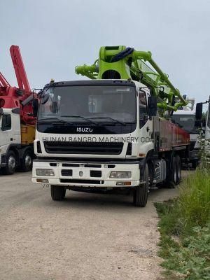 Professional Remanufacturer 47m Concrete Boom Pump with Japan Chassis