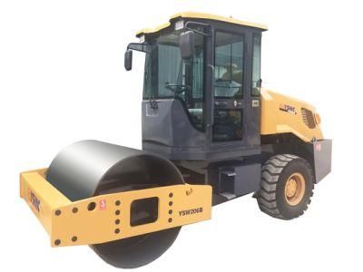 Dfm Factory High Quality 6 Ton Single Drum Vibratory Road Roller/Compactor (YSW 206) for Sale with New Produced