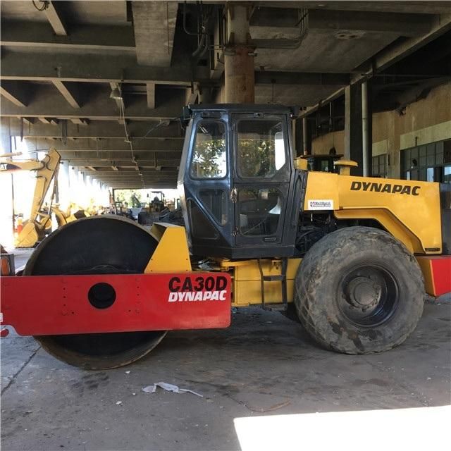 Secondhand Road Work Compacting Machine Good Condition Construction Machine 12 T 14t 15t 16t 18t 20t Single Drum Dynapac Ca25 Ca251 Ca30d Used Road Roller