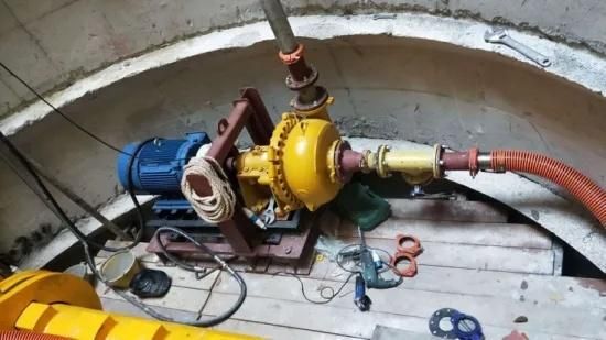 Water Pump 5 Urban Planning Sewage Treatment with High Abrasion Slurry Pump