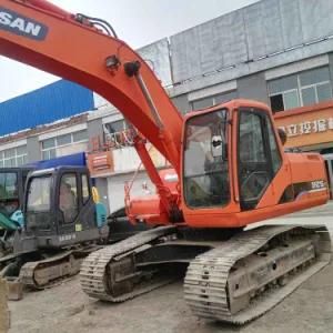 Crawler Second Hand Hydraulic Excavator Doosan215-7 with Closed Cabin High Performance
