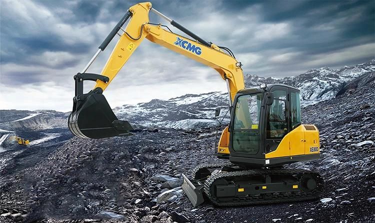 XCMG Official 8ton Hydraulic Crawler Excavator Xe80d