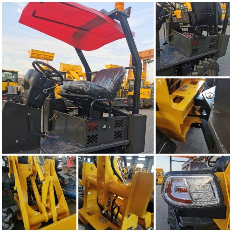 High Effciency Mini Articulated Wheel Loader for Sale