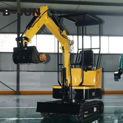 Chinese Crawler Mini Excavator Small 1 Ton Micro Digger for Sale