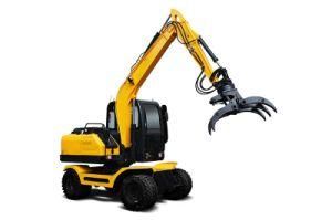 L75W-8X Cross-Border Production and Sales of Wheeled Excavators