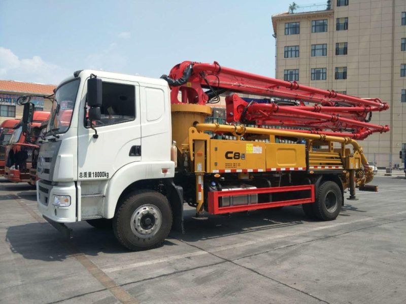 Syg5360thb 43m Boom Pressure Concrete Pump with Mercedes-Benz Chassis