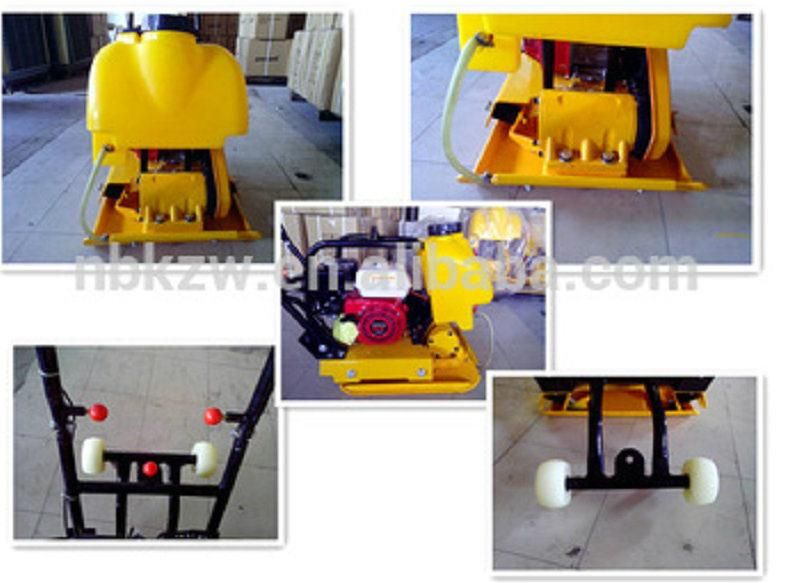 C80 Vibrating Gasoline Plate Compactor with Water Tank Waker Type China Made