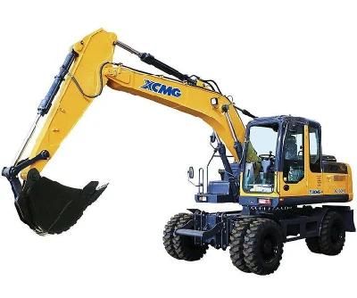 Wheel Excavator 15 Ton Xe150wb Wheeled Moving Small Mini Hydraulic Machine