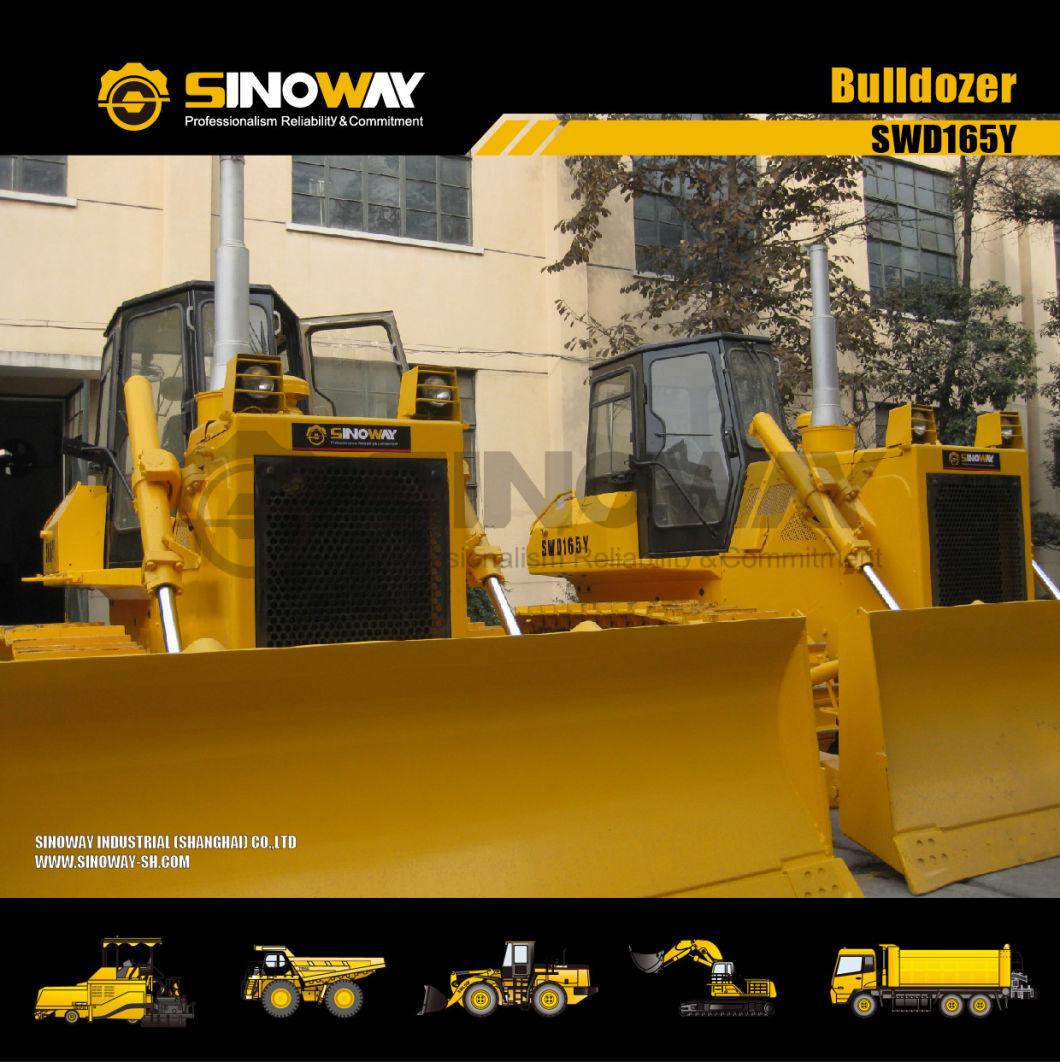 China New Crawler Bulldozer with Three Shank Ripper for Earthmoving