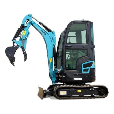 High Quality Mini Excavator 2 Ton Mini Crawler Excavator Small Digger for Sale