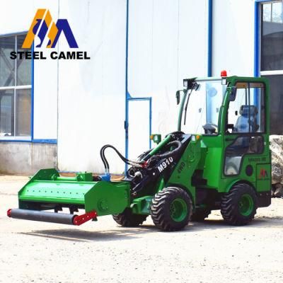 1ton Hydrostatic Telescopic Loader with Flail Mower for Agriculture